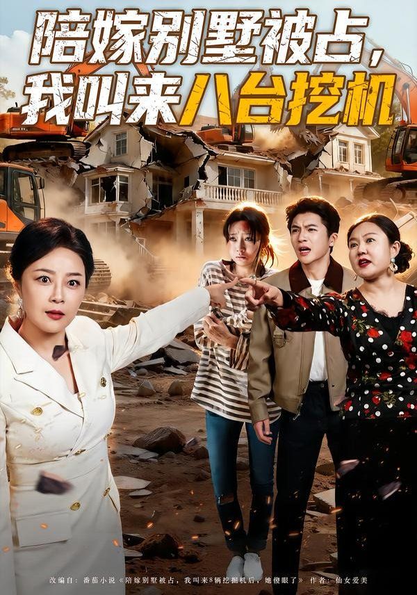 陪嫁别墅被占，我叫来八台挖机(全集)